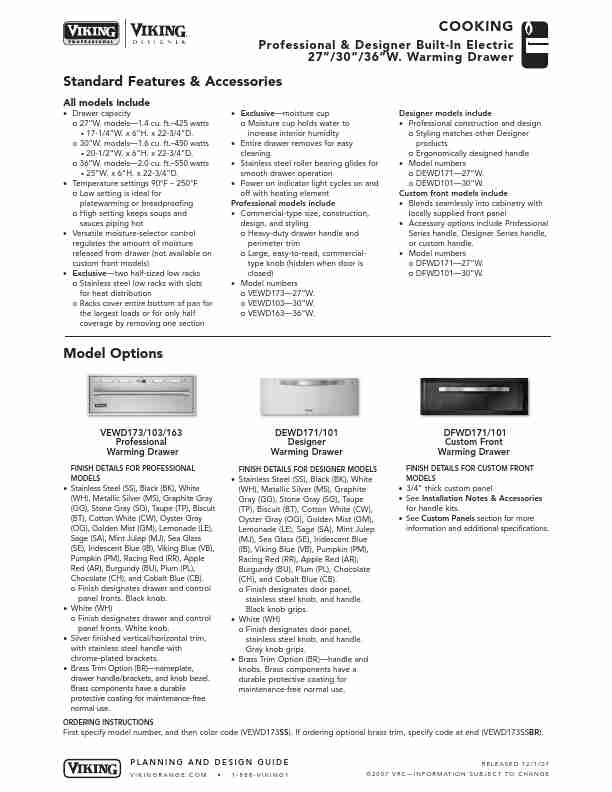Viking Food Warmer VEWD163-page_pdf